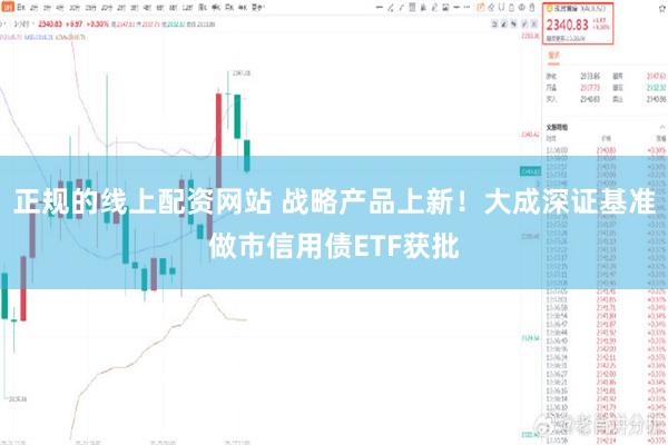 正规的线上配资网站 战略产品上新！大成深证基准做市信用债ET